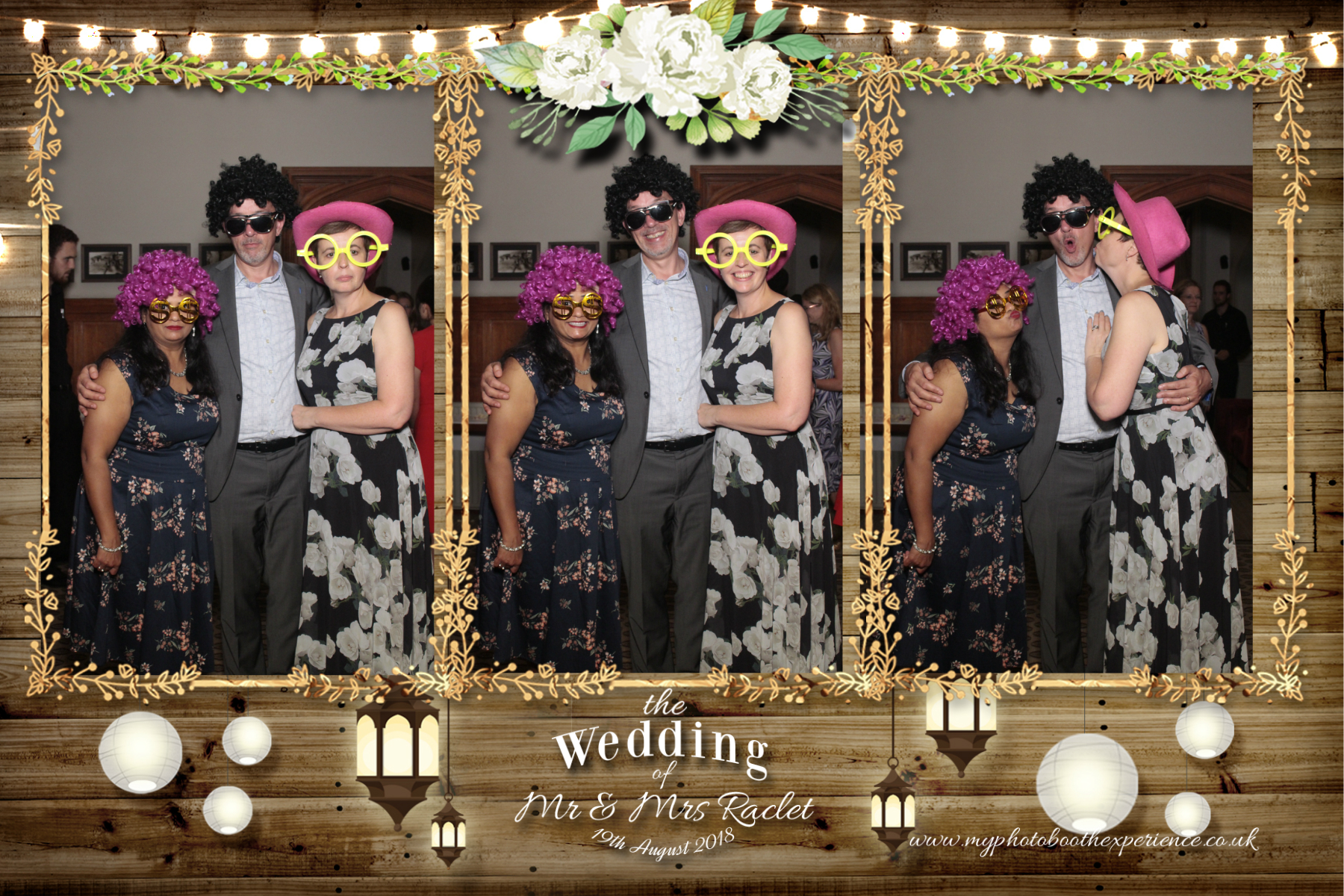 Mr & Mrs Raclet | View more photos from the event at gallery.myphotoboothexperience.co.uk/u/MyPhotoBoothExperienceLtd/Mr-Mrs-Raclet